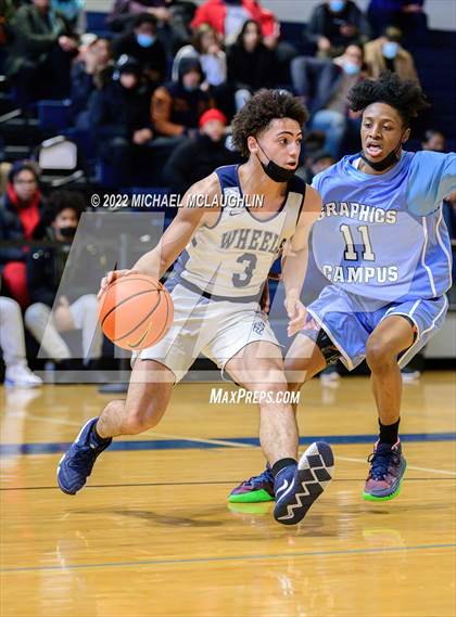 Thumbnail 2 in Graphic Communication Arts vs. Washington Heights Expeditionary (PSAL Manhattan Boro Final) photogallery.