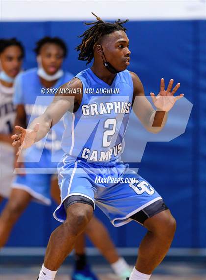 Thumbnail 2 in Graphic Communication Arts vs. Washington Heights Expeditionary (PSAL Manhattan Boro Final) photogallery.