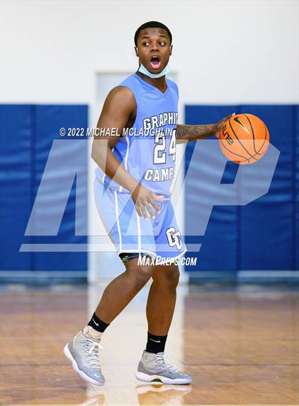 Thumbnail 3 in Graphic Communication Arts vs. Washington Heights Expeditionary (PSAL Manhattan Boro Final) photogallery.