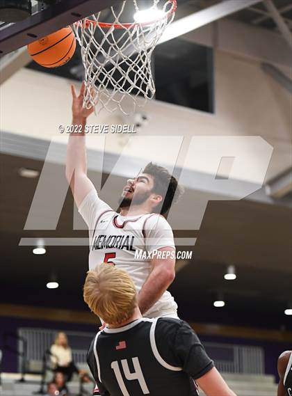 Thumbnail 3 in Clayton Valley Charter vs. Memorial (The Holiday Classic 2022) photogallery.