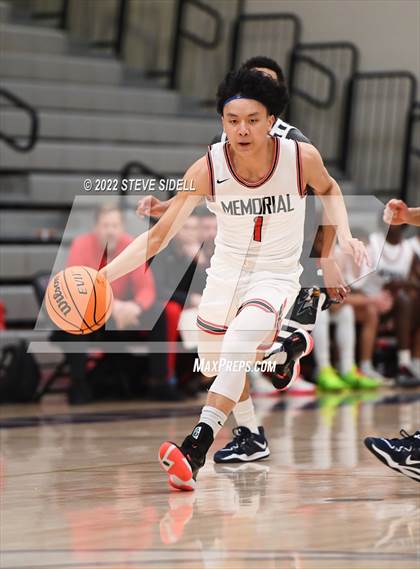Thumbnail 1 in Clayton Valley Charter vs. Memorial (The Holiday Classic 2022) photogallery.