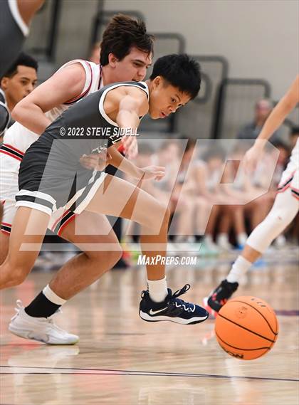 Thumbnail 1 in Clayton Valley Charter vs. Memorial (The Holiday Classic 2022) photogallery.
