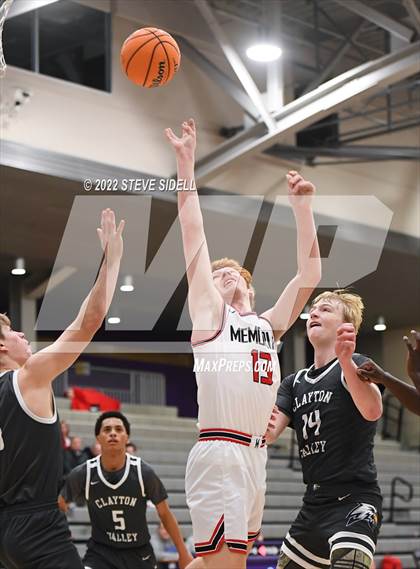 Thumbnail 1 in Clayton Valley Charter vs. Memorial (The Holiday Classic 2022) photogallery.