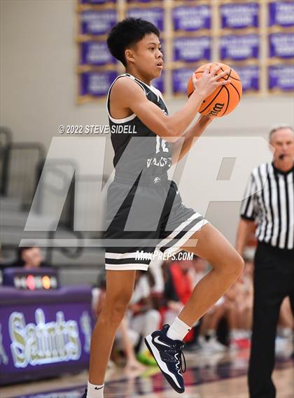 Thumbnail 2 in Clayton Valley Charter vs. Memorial (The Holiday Classic 2022) photogallery.
