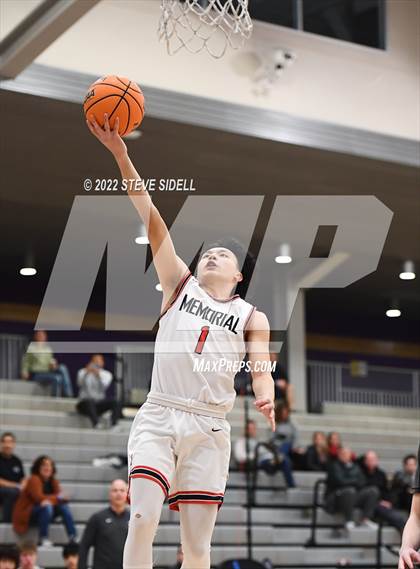 Thumbnail 2 in Clayton Valley Charter vs. Memorial (The Holiday Classic 2022) photogallery.