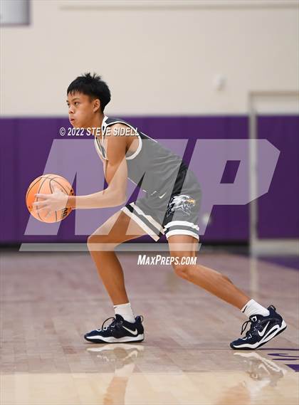 Thumbnail 3 in Clayton Valley Charter vs. Memorial (The Holiday Classic 2022) photogallery.