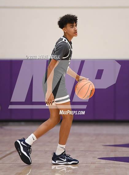 Thumbnail 1 in Clayton Valley Charter vs. Memorial (The Holiday Classic 2022) photogallery.