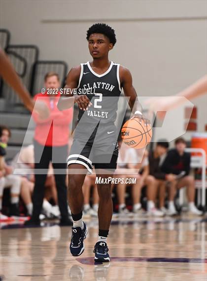 Thumbnail 3 in Clayton Valley Charter vs. Memorial (The Holiday Classic 2022) photogallery.