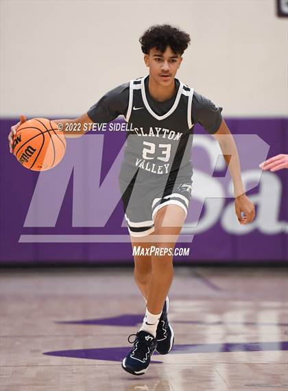 Thumbnail 2 in Clayton Valley Charter vs. Memorial (The Holiday Classic 2022) photogallery.