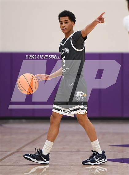 Thumbnail 2 in Clayton Valley Charter vs. Memorial (The Holiday Classic 2022) photogallery.