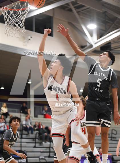 Thumbnail 3 in Clayton Valley Charter vs. Memorial (The Holiday Classic 2022) photogallery.