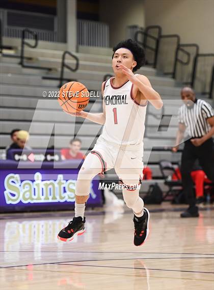 Thumbnail 1 in Clayton Valley Charter vs. Memorial (The Holiday Classic 2022) photogallery.