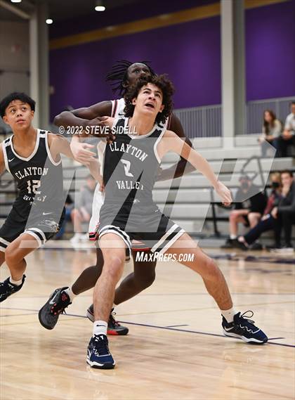 Thumbnail 3 in Clayton Valley Charter vs. Memorial (The Holiday Classic 2022) photogallery.