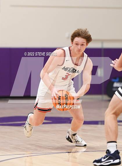 Thumbnail 1 in Clayton Valley Charter vs. Memorial (The Holiday Classic 2022) photogallery.
