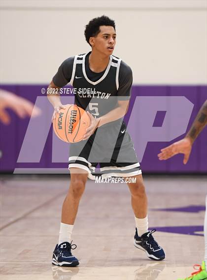 Thumbnail 2 in Clayton Valley Charter vs. Memorial (The Holiday Classic 2022) photogallery.