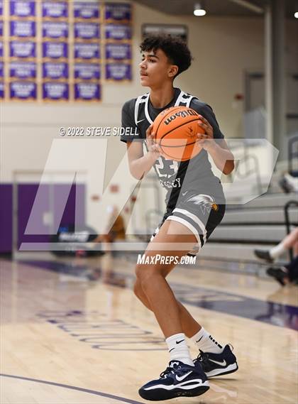 Thumbnail 2 in Clayton Valley Charter vs. Memorial (The Holiday Classic 2022) photogallery.