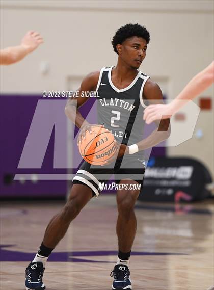 Thumbnail 2 in Clayton Valley Charter vs. Memorial (The Holiday Classic 2022) photogallery.