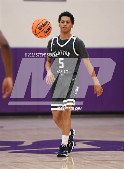 Thumbnail 3 in Clayton Valley Charter vs. Memorial (The Holiday Classic 2022) photogallery.