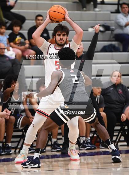 Thumbnail 1 in Clayton Valley Charter vs. Memorial (The Holiday Classic 2022) photogallery.