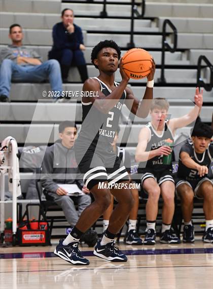 Thumbnail 2 in Clayton Valley Charter vs. Memorial (The Holiday Classic 2022) photogallery.