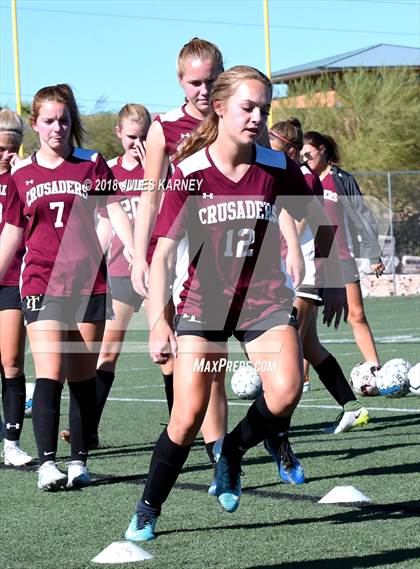 Thumbnail 3 in Las Vegas vs Faith Lutheran photogallery.