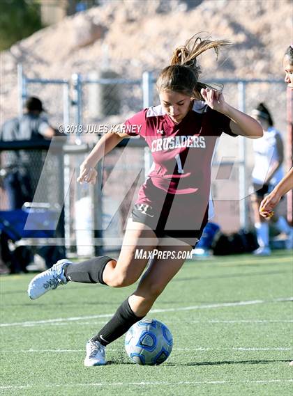 Thumbnail 2 in Las Vegas vs Faith Lutheran photogallery.