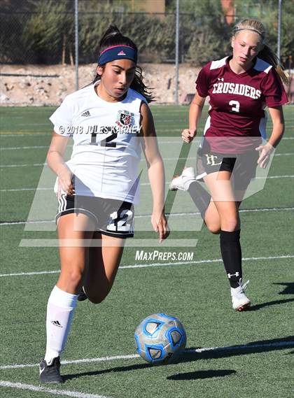 Thumbnail 2 in Las Vegas vs Faith Lutheran photogallery.