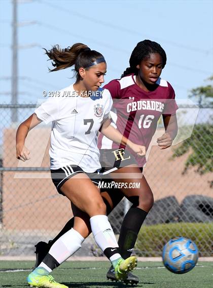 Thumbnail 3 in Las Vegas vs Faith Lutheran photogallery.