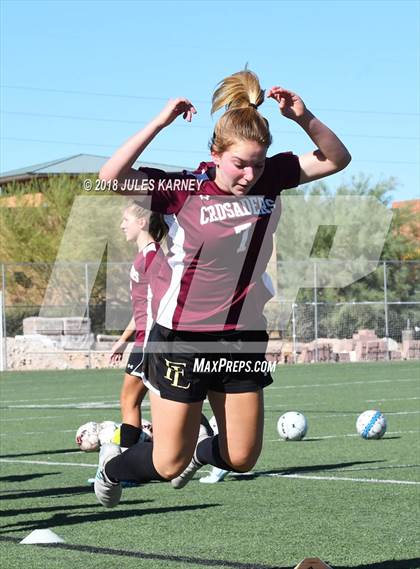 Thumbnail 1 in Las Vegas vs Faith Lutheran photogallery.