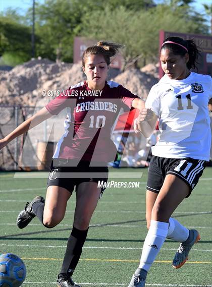 Thumbnail 3 in Las Vegas vs Faith Lutheran photogallery.