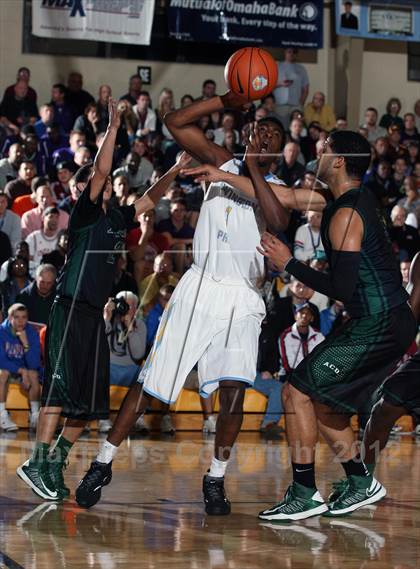Thumbnail 2 in Huntington Prep vs. Arlington Country Day (City of Palms Classic) photogallery.