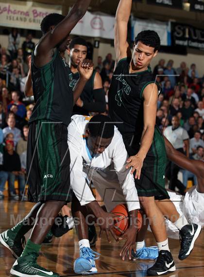 Thumbnail 3 in Huntington Prep vs. Arlington Country Day (City of Palms Classic) photogallery.