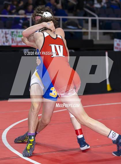 Thumbnail 2 in NYSPHSAA Wrestling Championships - Wrestlebacks photogallery.