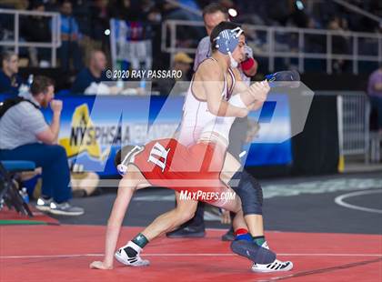 Thumbnail 2 in NYSPHSAA Wrestling Championships - Wrestlebacks photogallery.