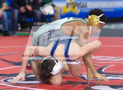 Thumbnail 2 in NYSPHSAA Wrestling Championships - Wrestlebacks photogallery.