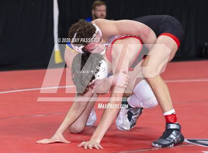 Thumbnail 3 in NYSPHSAA Wrestling Championships - Wrestlebacks photogallery.