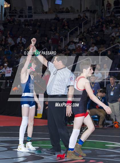Thumbnail 1 in NYSPHSAA Wrestling Championships - Wrestlebacks photogallery.