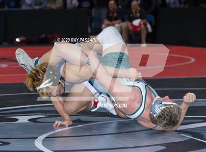 Thumbnail 1 in NYSPHSAA Wrestling Championships - Wrestlebacks photogallery.
