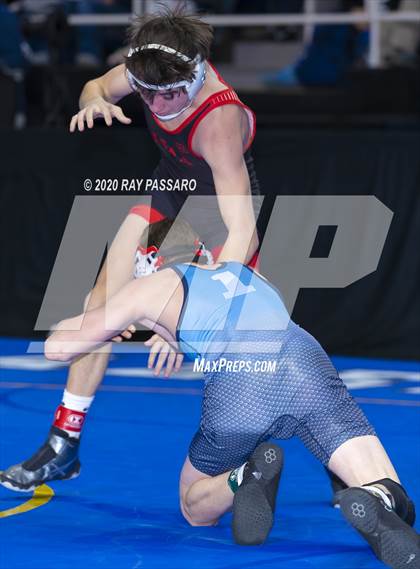Thumbnail 1 in NYSPHSAA Wrestling Championships - Wrestlebacks photogallery.