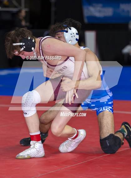 Thumbnail 2 in NYSPHSAA Wrestling Championships - Wrestlebacks photogallery.