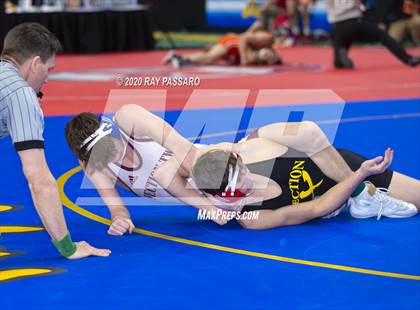 Thumbnail 2 in NYSPHSAA Wrestling Championships - Wrestlebacks photogallery.