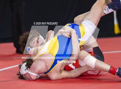 Thumbnail 1 in NYSPHSAA Wrestling Championships - Wrestlebacks photogallery.