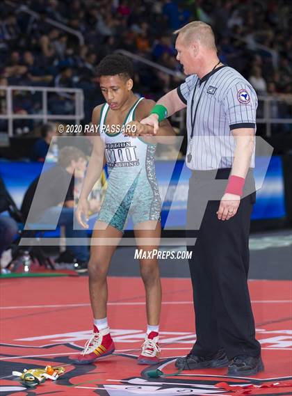 Thumbnail 2 in NYSPHSAA Wrestling Championships - Wrestlebacks photogallery.