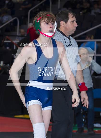 Thumbnail 2 in NYSPHSAA Wrestling Championships - Wrestlebacks photogallery.