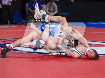 Thumbnail 1 in NYSPHSAA Wrestling Championships - Wrestlebacks photogallery.