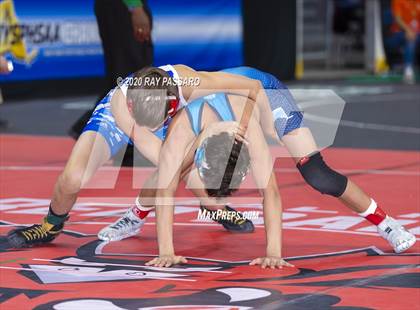 Thumbnail 1 in NYSPHSAA Wrestling Championships - Wrestlebacks photogallery.