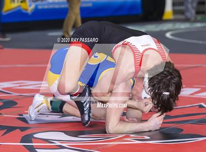 Thumbnail 2 in NYSPHSAA Wrestling Championships - Wrestlebacks photogallery.