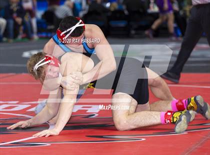 Thumbnail 2 in NYSPHSAA Wrestling Championships - Wrestlebacks photogallery.