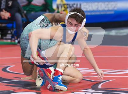 Thumbnail 2 in NYSPHSAA Wrestling Championships - Wrestlebacks photogallery.