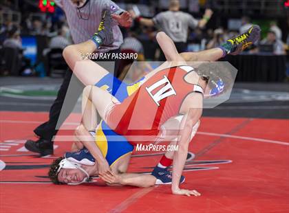 Thumbnail 1 in NYSPHSAA Wrestling Championships - Wrestlebacks photogallery.